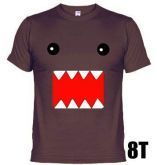 Camiseta engraçadas domo Kun 004-8T